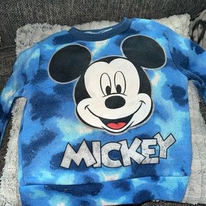 Size 3T Disney, tie-dye, Mickey sweatshirt